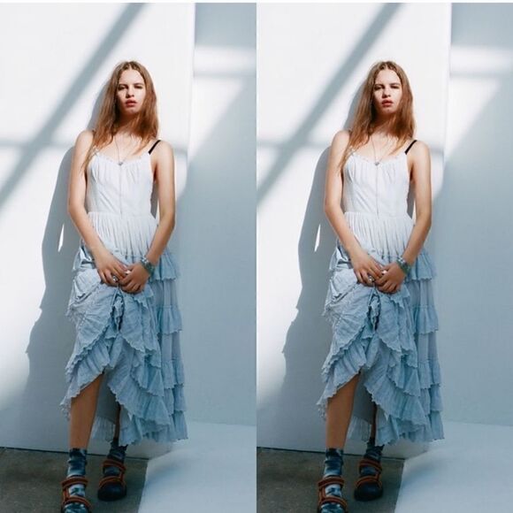 Urban Outfitters Dresses & Skirts - New UO Annabelle Tiered Ruffle Maxi Dress